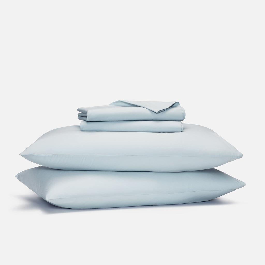 Classic Percale Core Sheet Set - Frost / Twin