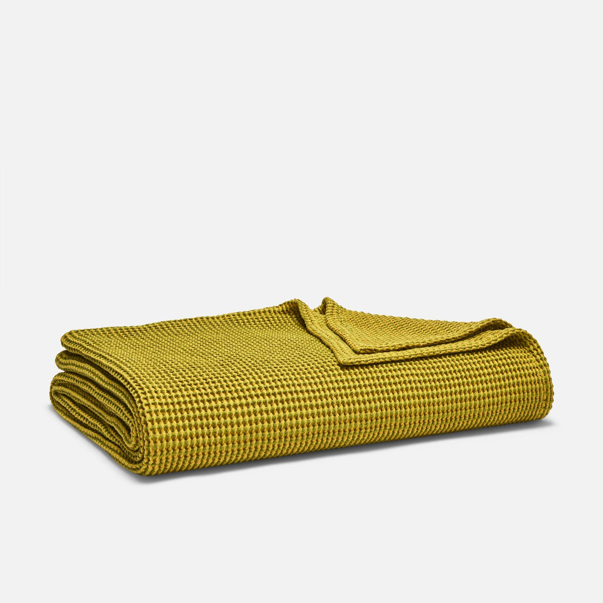 Dreamweave Waffle Bed Blanket - Algae Two Tone / Full/Queen