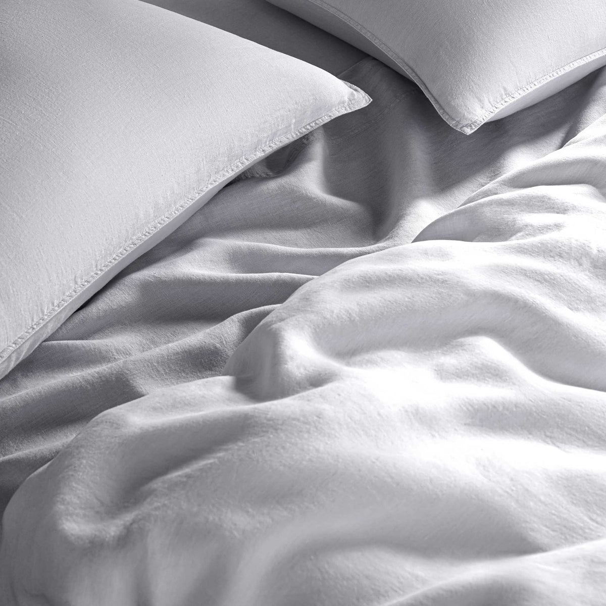 Washed European Linen Core Sheet Set
