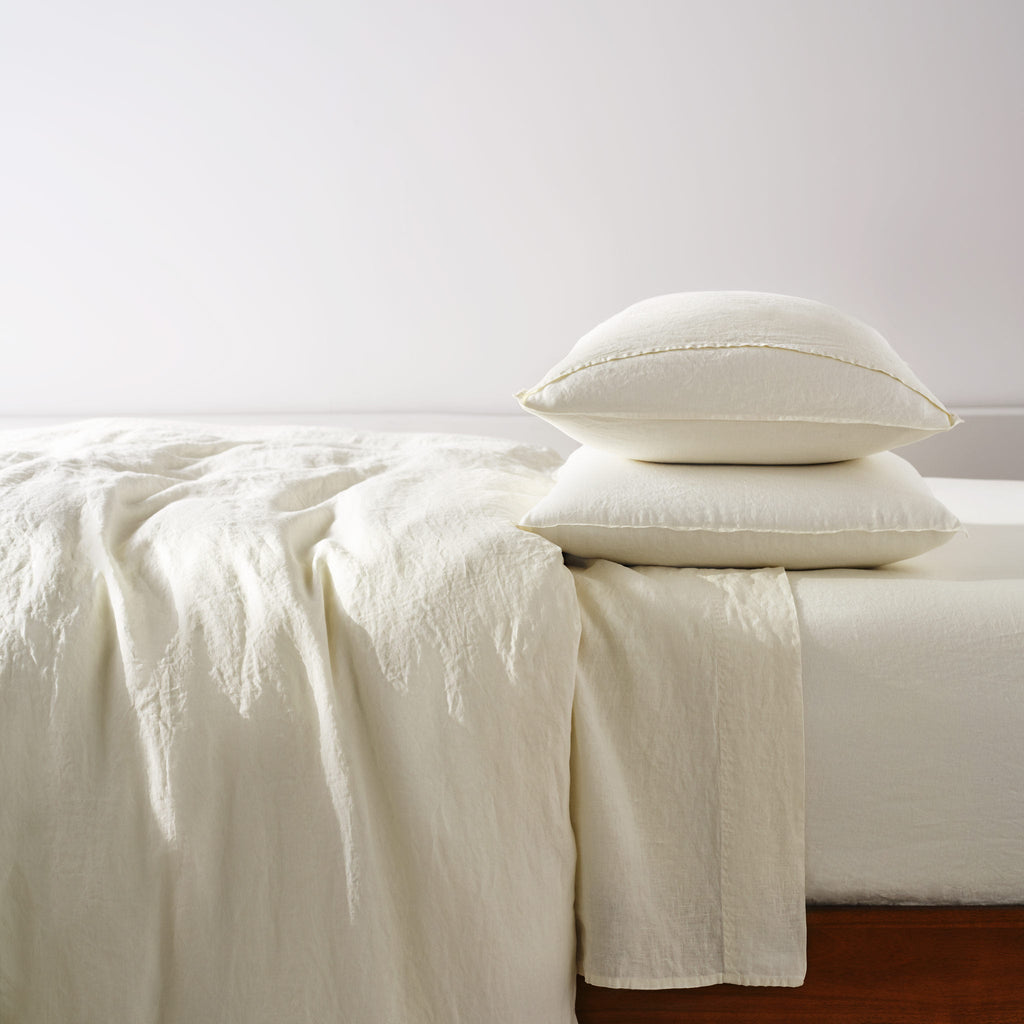 Washed European Linen Duvet Set