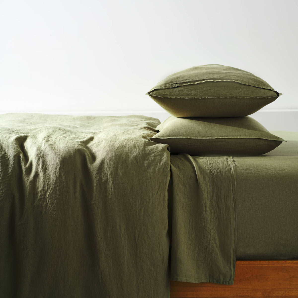 Washed European Linen Duvet Set