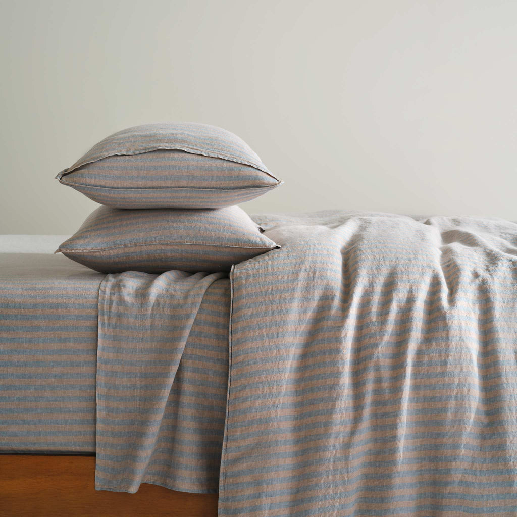 Washed European Linen Duvet Set