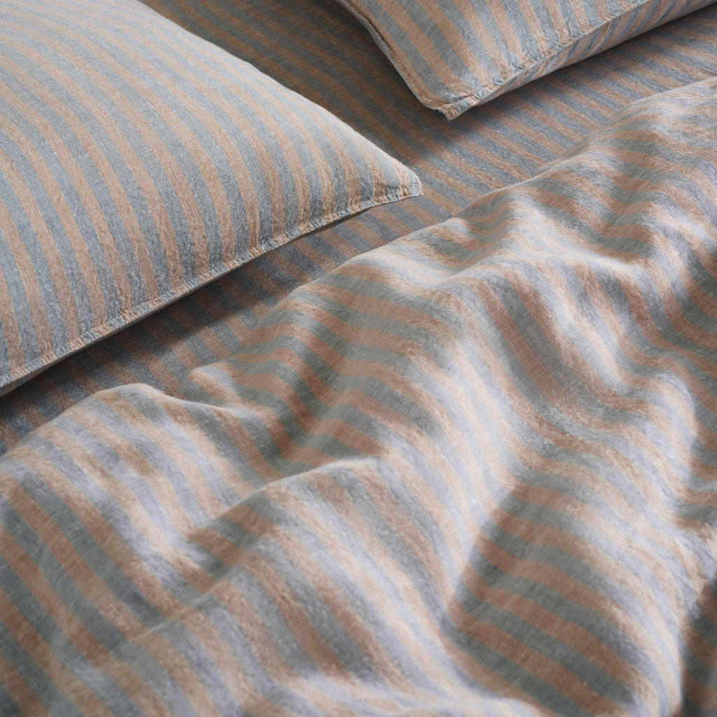Washed European Linen Duvet Set